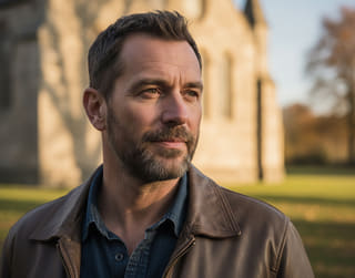 Satisfied cryptocurrency trader sharing positive trading experience