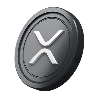 XRP Ripple coin graphic element on crypto starter guide